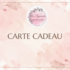 Cartes cadeaux C'Sylvette